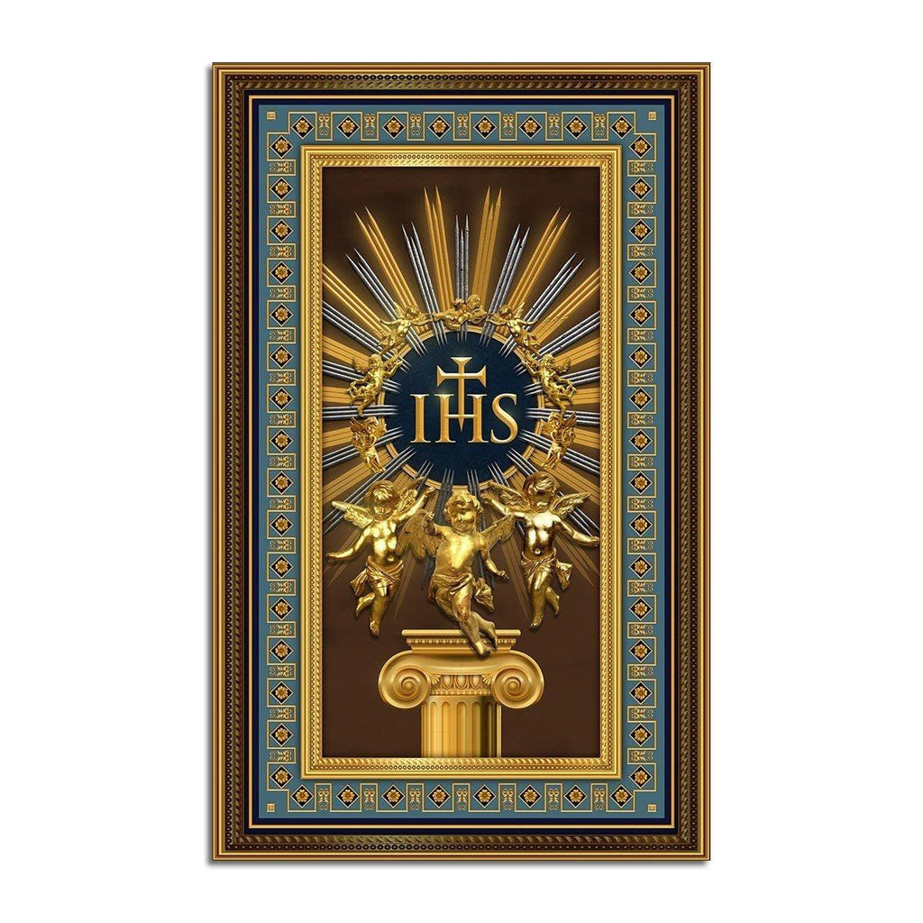 IHS Jesus Christ Christogram Rug – Humaniconic.com