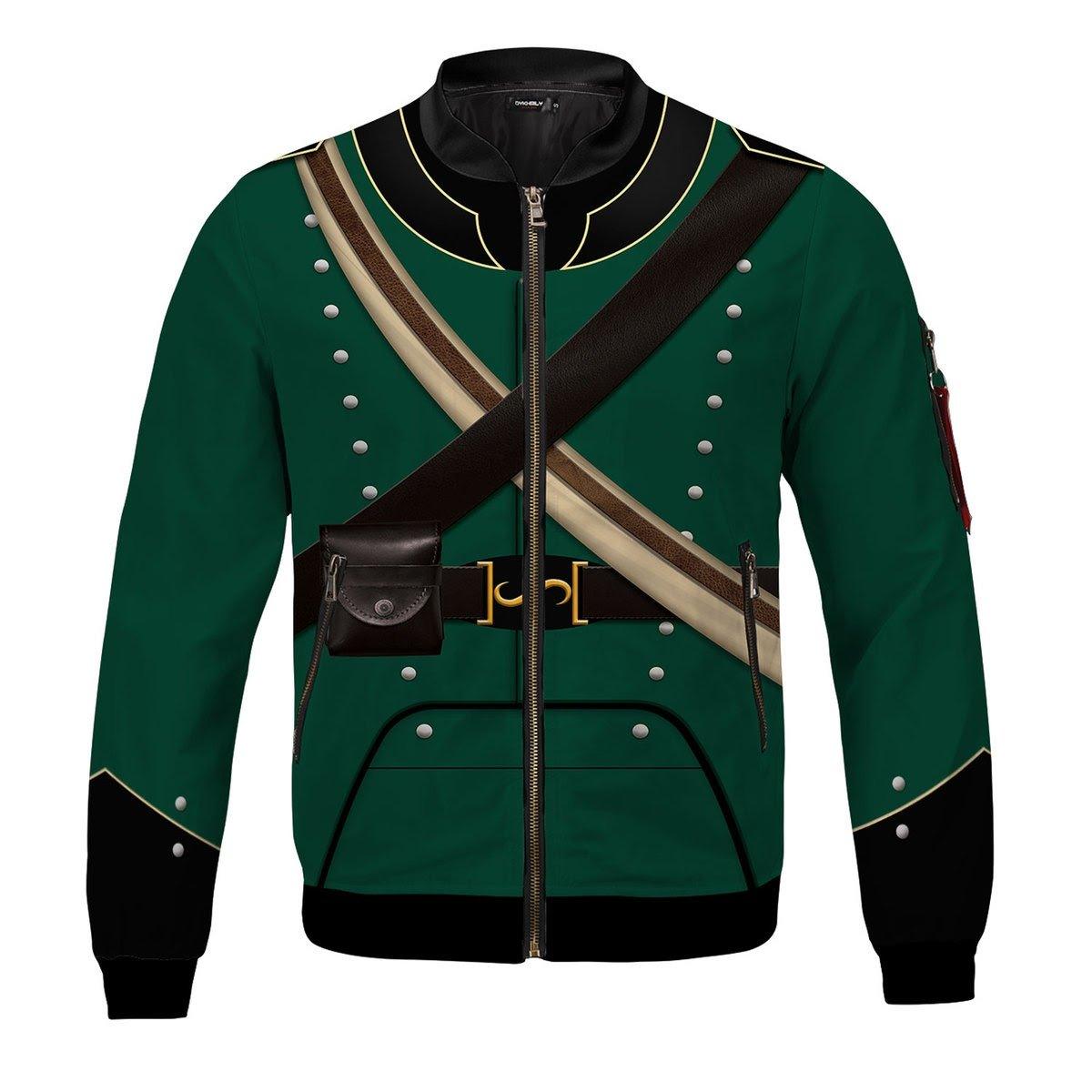 95th Rifles Uniform British Army Green Napoleonic War Jacket ...